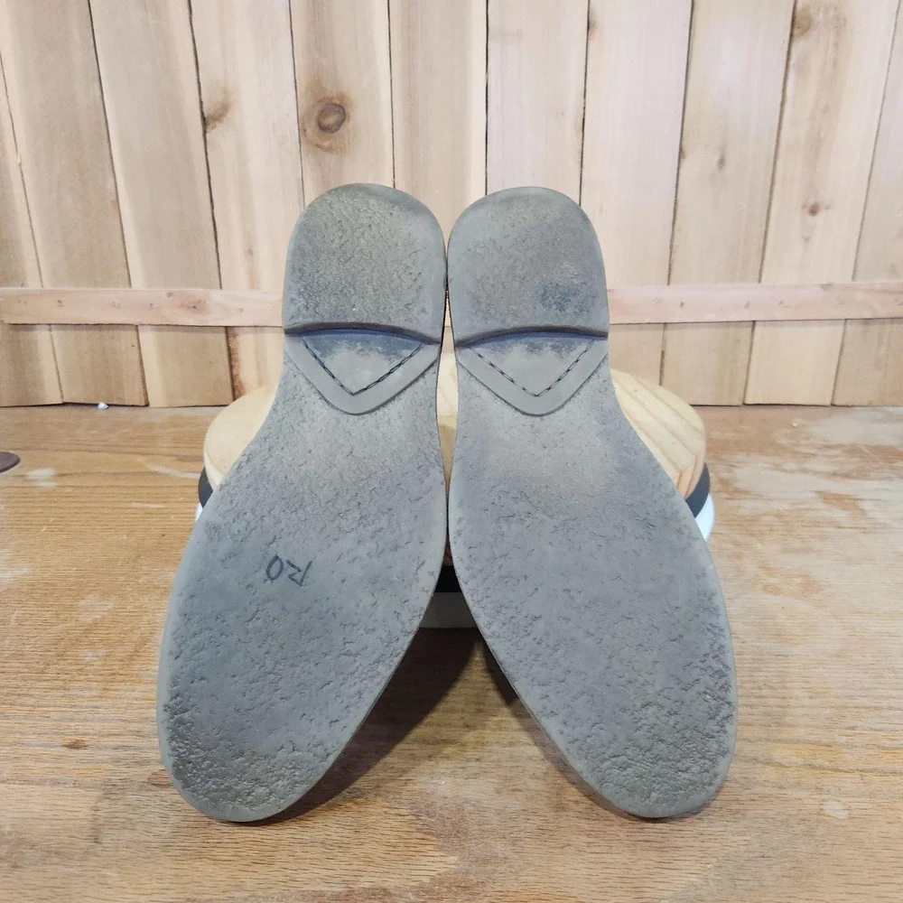 Roan By Bed Stu Drell Boots Mens 10 Gray Suede Chukka Ankle Lace Up